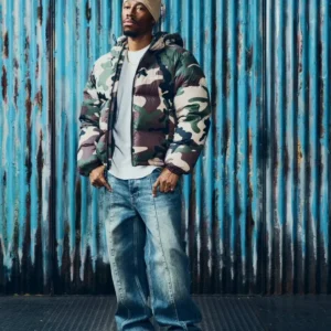 Corteiz Bolo X Woodland Camo Jacket