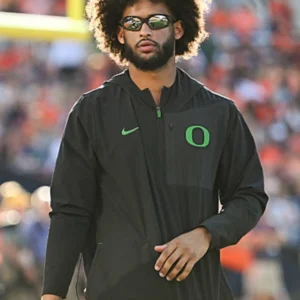 Dante Moore 2026 Oregon Ducks Sideline Anorak Jacket