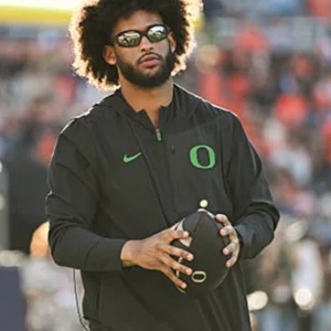 Dante Moore 2026 Oregon Ducks Sideline Anorak Jacket