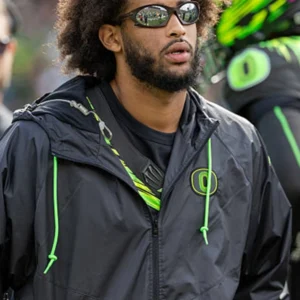 Dante Moore 2026 Oregon Ducks Windrunner Jacket