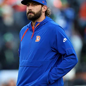 2026 Denver Broncos Davis Webb Sideline Anorak Jacket