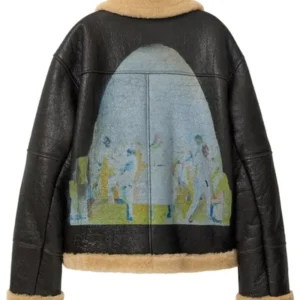 Designer Inspired Shearling Jacket