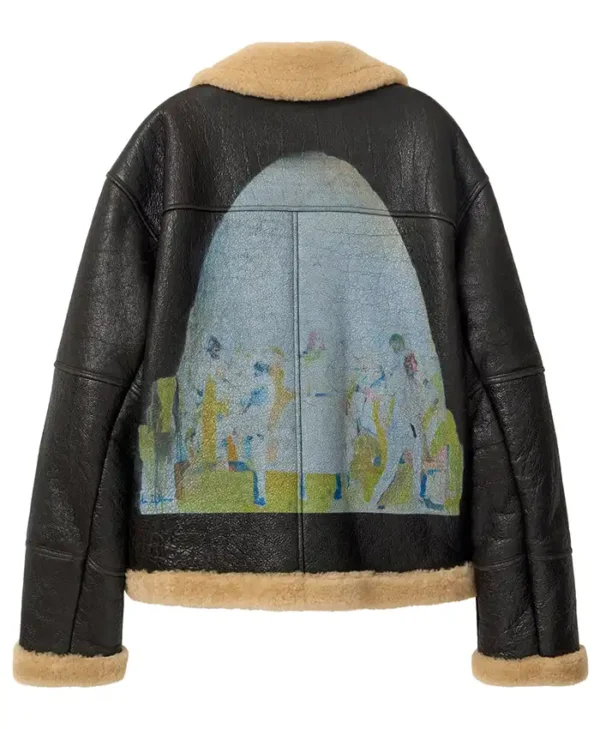 Designer Inspired Shearling Jacket