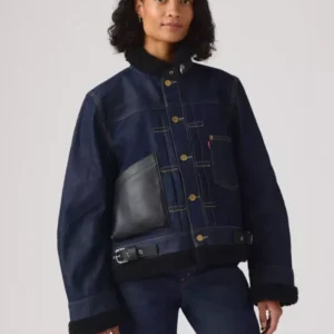 Designer Inspired Sherpa Jacket