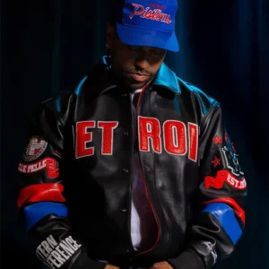 Detroit Pistons x Pelle Pelle Big Sean Jacket