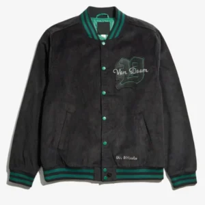 Doctor Doom Corduroy Varsity Jacket