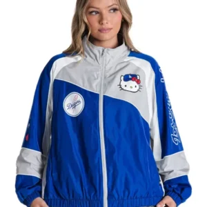 Dodgers The Wild Collective Hello Kitty Track Jacket