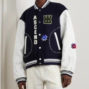 Don Toliver Blue Varsity Jacket
