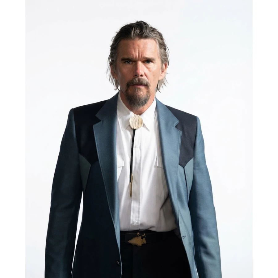Ethan Hawke The Lowdown S02 Blue Blazer