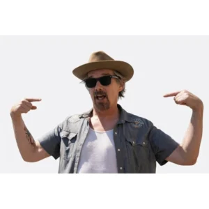 Ethan Hawke The Lowdown S02 Gray Western Shirt