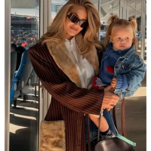 Fashionable Fur Trim Outerwear