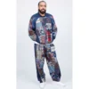French Montana Patchwork Tracksuit