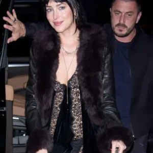 Fur Leather Jacket for Women