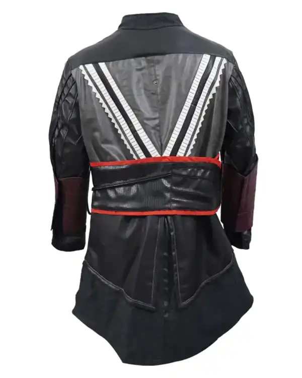 Gaming Inspired Leather Coat