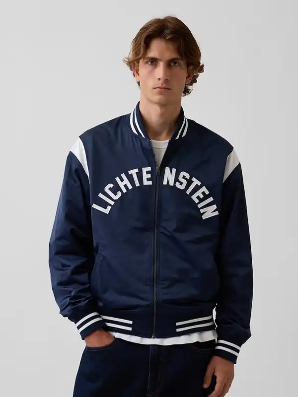 Gap Lichtenstein Varsity Jacket