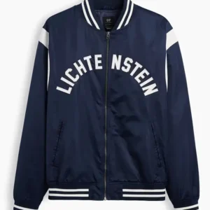 Gap x Lichtenstein Whitney Standing Explosion Varsity Jacket