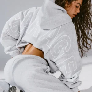 Garage Hoodie With Logo On Back