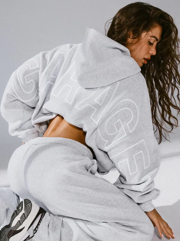 Garage Hoodie With Logo On Back