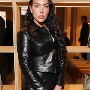 Georgina Rodríguez Leather Jacket