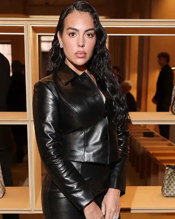 Georgina Rodríguez Leather Jacket