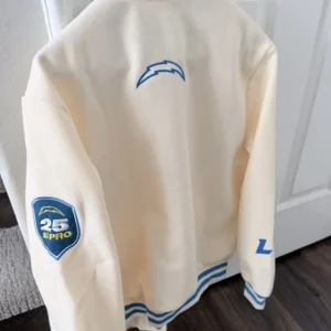 Get All Pro Los Angeles Chargers Snap Varsity Jacket