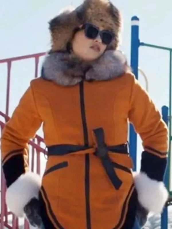 Get Anna Lambe North Of North 2025 Fur Collar Coat