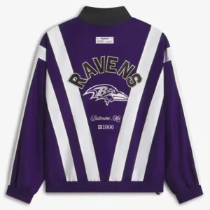 Get Baltimore Ravens Off Season x NFL Purple Windbreaker Jacket