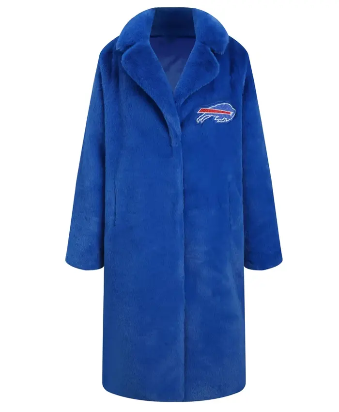 Get Buffalo Bills FABGATING by Cuce Royal Fur Jacket Coat