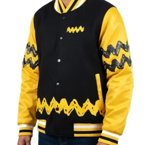 Get Charlie Brown Letterman Varsity Jacket