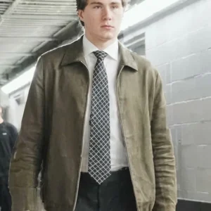 Get Fraser Minten Olive Green Jacket