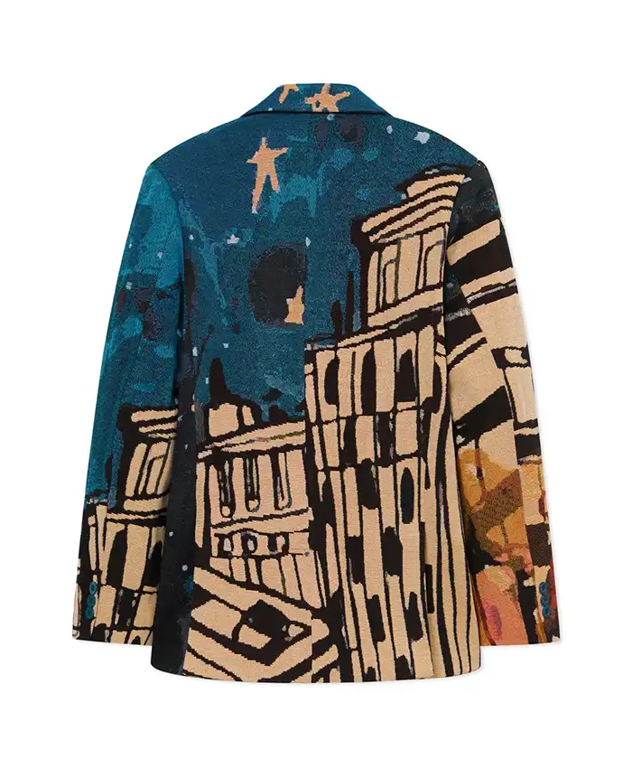 Get Jacquard Boy Who Jumped The Moon Jacket
