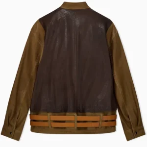 Get Kith Giorgio Armani Leather Bomber Jacket