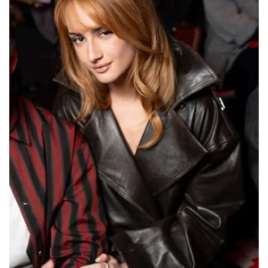 Get LFW Grace Van Patten Leather Jacket