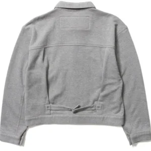 Get Levi’s × LOOPWHEELER × BEAMS Fleece Gray Jacket