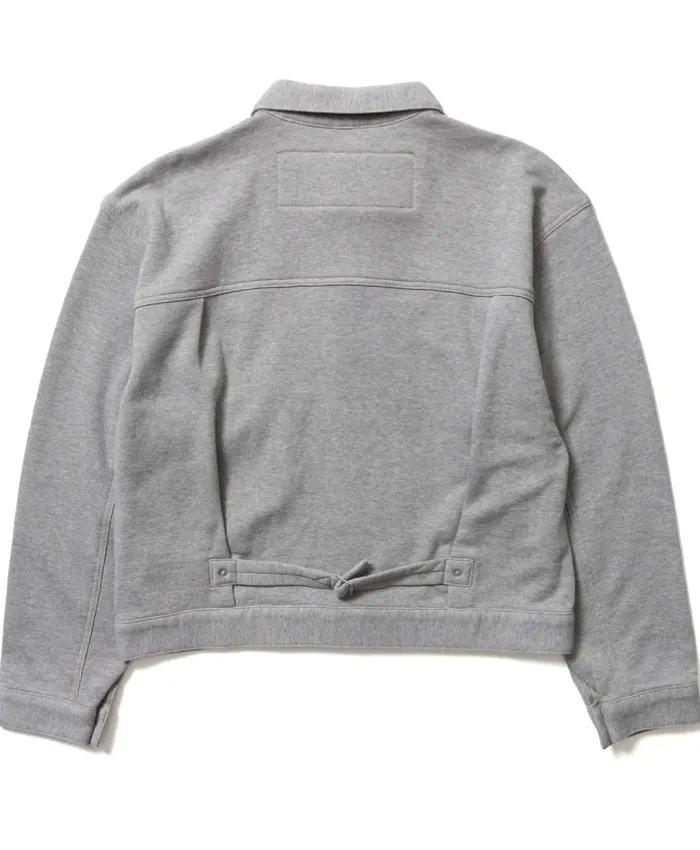 Get Levi’s × LOOPWHEELER × BEAMS Fleece Gray Jacket