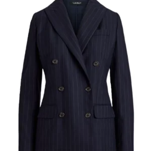 Get Line of Fire S01 Jane Hollingsworth Striped Blazer