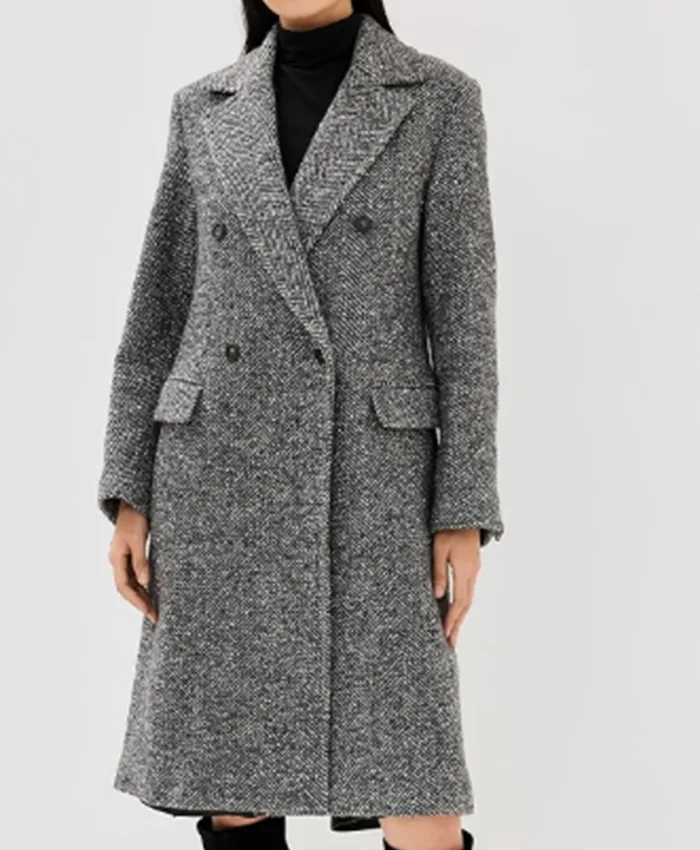 Get Line of Fire S01 Jane Hollingsworth Tweed Coat