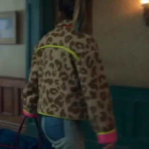 Get Locke &amp Key S02 Emilia Jones Leopard Print Jacket