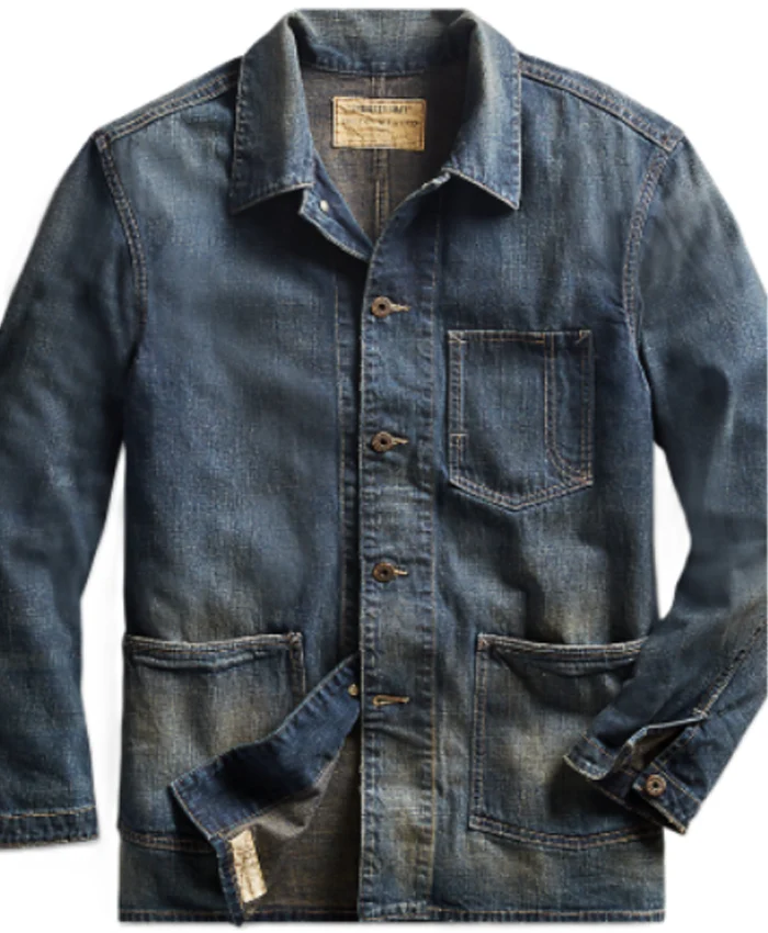 Get Neagley S01 Damon Herriman Denim Jacket