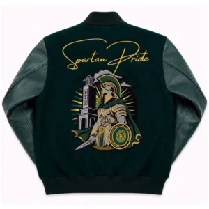 Get Norfolk State University Spartan Pride Letterman Varsity Jacket