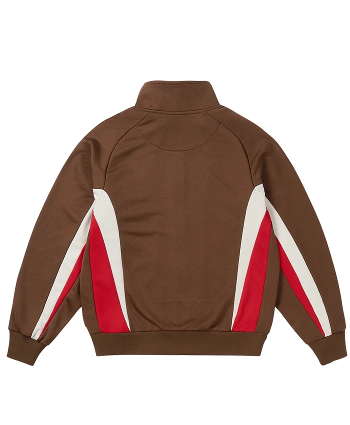 Get Palace Fall 2026 Paltro Choco Brown Track Jacket