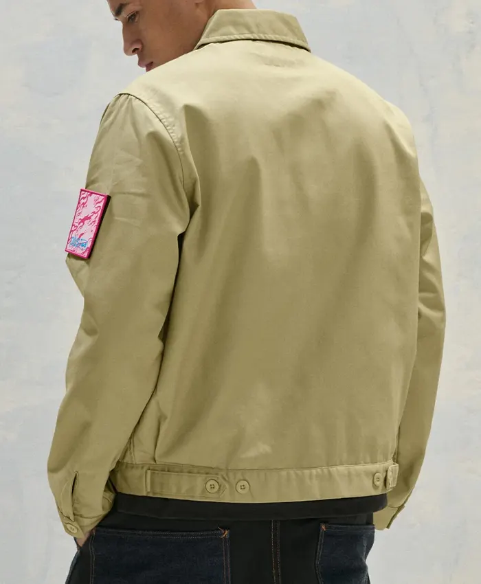 Get Plus 44 Patch Utility Jacket Sand Khaki