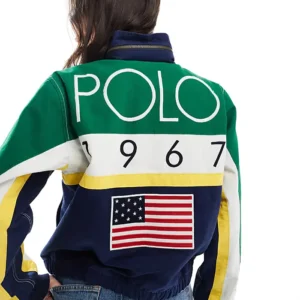 Polo Ralph Lauren Men’s Yellow Racing Jacket