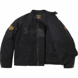 Get Supreme Vanson Letters Cordura Cotton Jacket