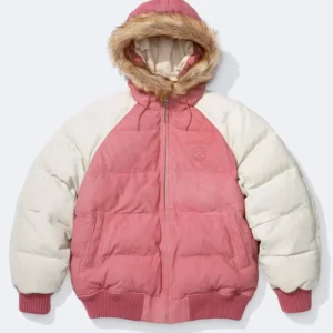 Get Supreme x Timberland Fur Hooded Suede Puffer Jacket