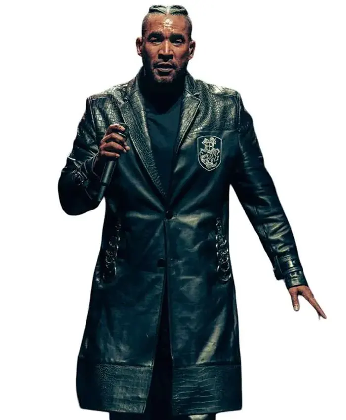 Get The Last King World Tour 2026 Don Omar Black Leather Coat