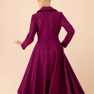 Get The Odyssey Wine Purple Sewing Coat