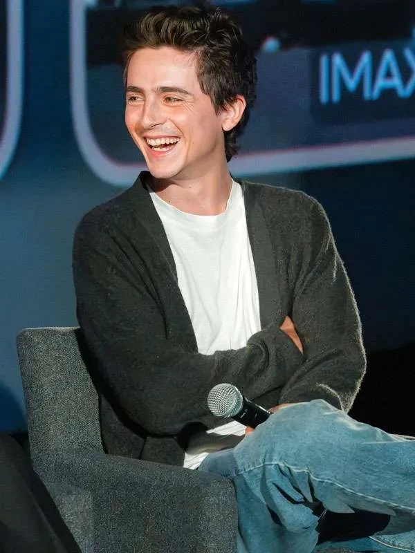 Get Timothée Chalamet Dune Part Three 2026 Cardigan