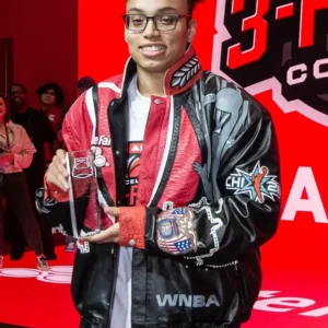 Get WNBA 3-Point Contest Champion Leather Jacket