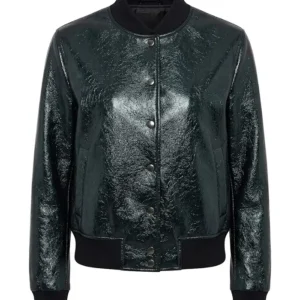 Get Yellowjackets S03 Taissa Black Leather Jacket
